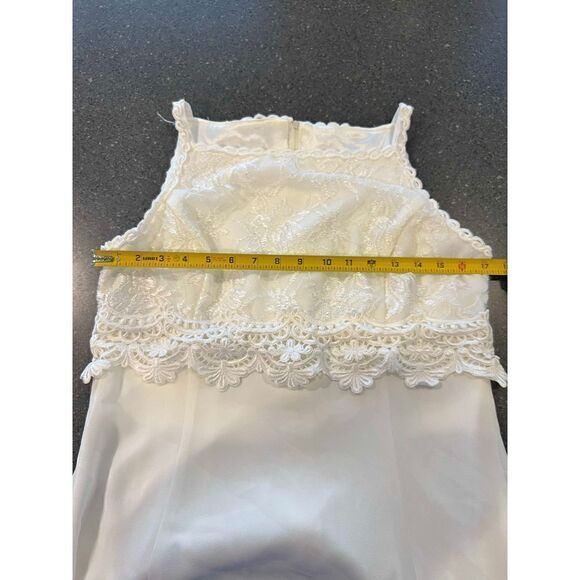 Vintage Scott McClintock Millennium 2000 Classic Satin Wedding Dress Size 14 - Picture 8 of 10